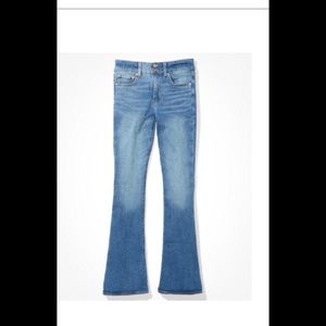 American Eagle High Waisted Artist Flare Jeans
